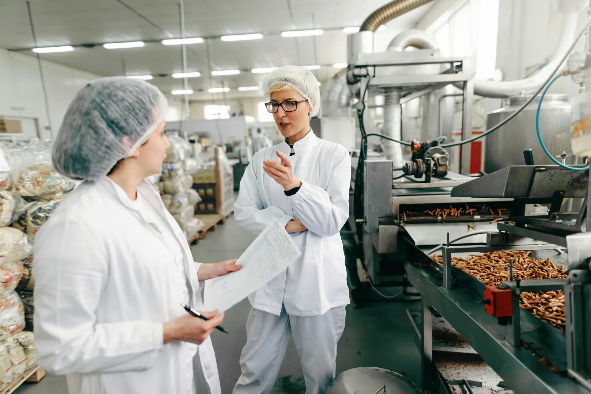 USDA inspector walking a compliant floor in a Portland facility