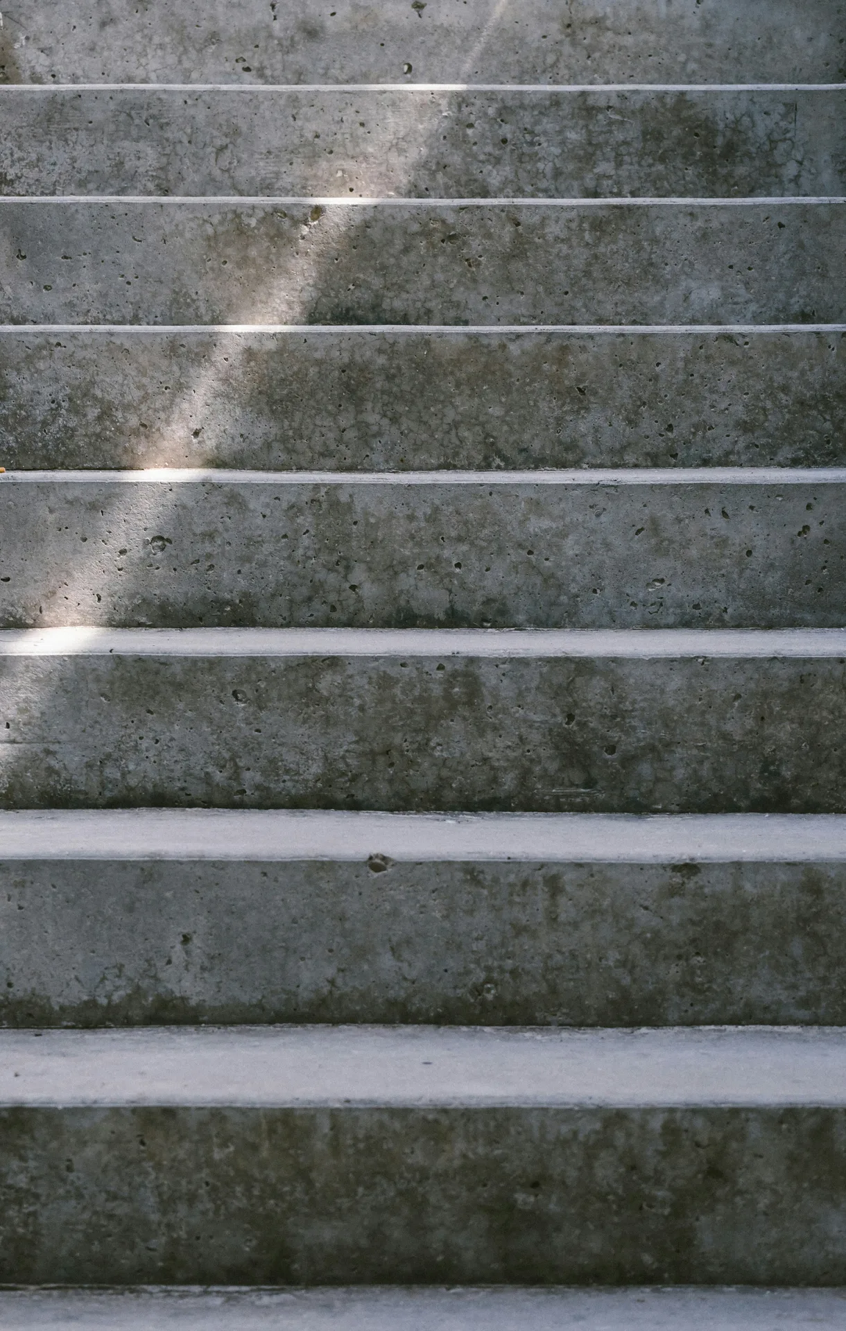 walkout basement steps and grade cut at a Portland home
