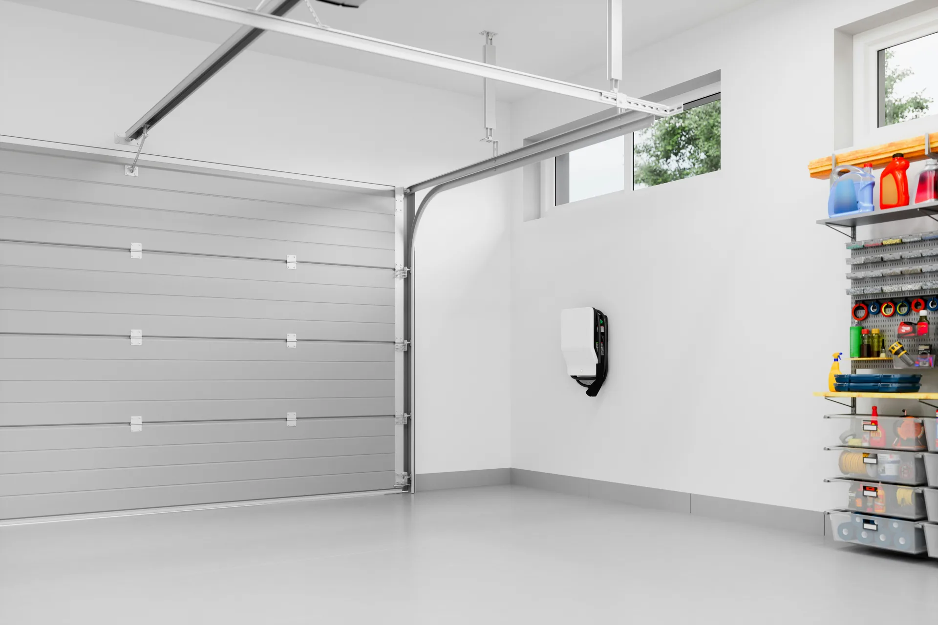 finished RockSolid garage floor in Portland