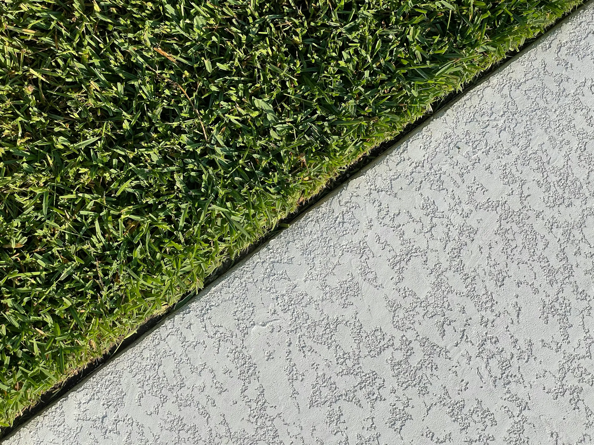 indoor concrete countertop edge profile detail in a Portland kitchen